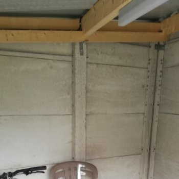 Abri de jardin en béton aspect bois 1 pente